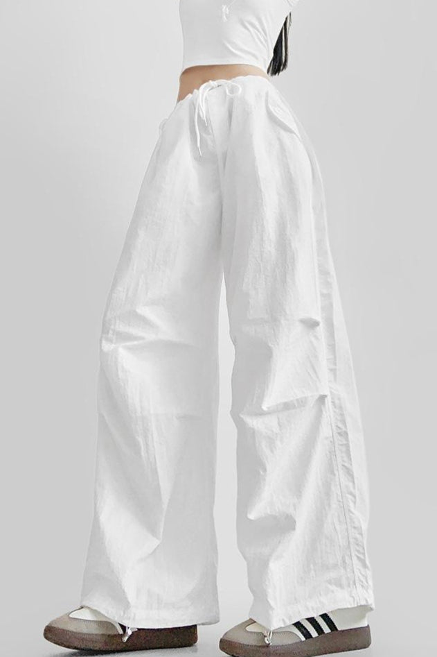 Cargo Wide Leg Relaxed Pants