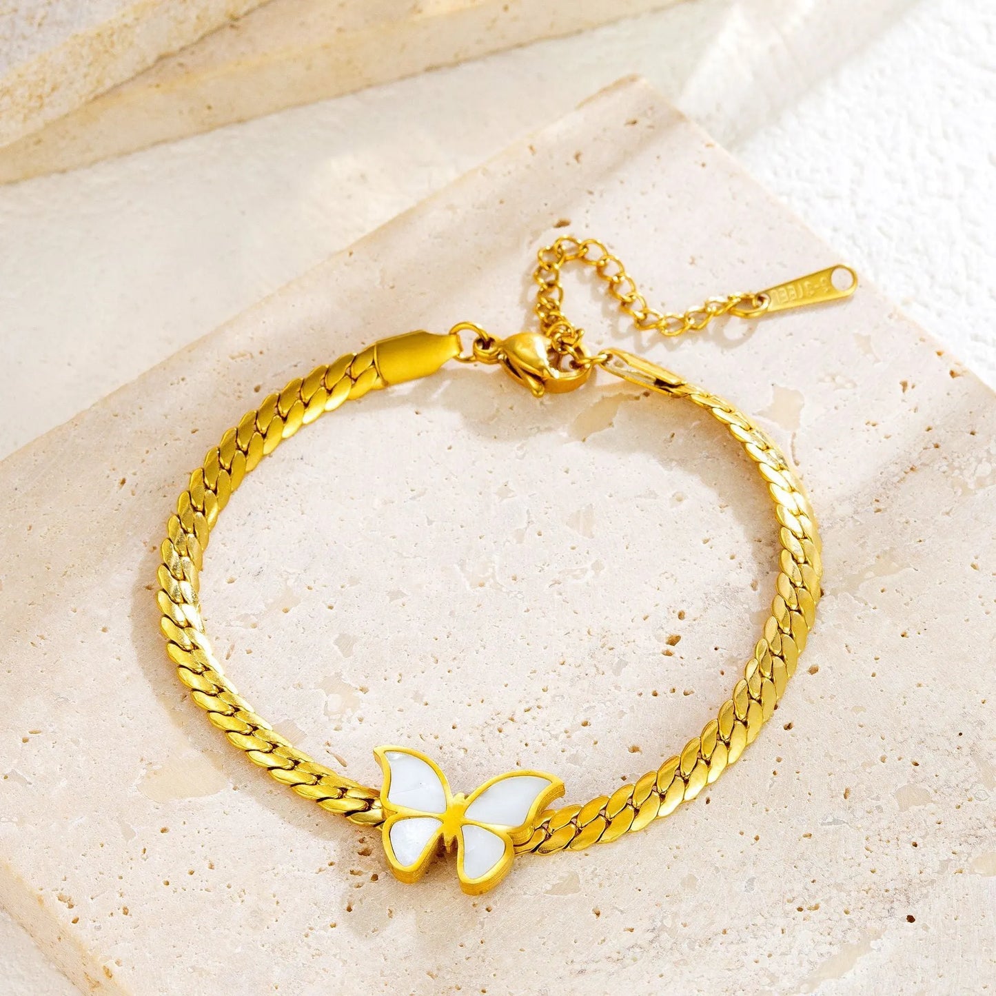 Classic Gold Butterfly Bracelet