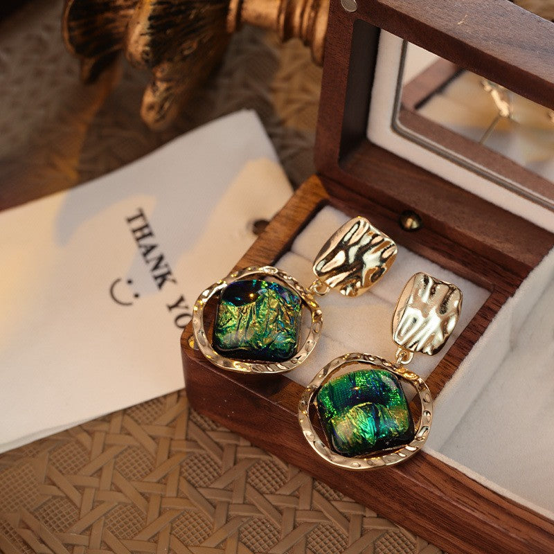 Vintage Abalone Earrings