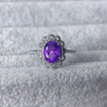 Elegant Amethyst Ring