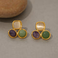 Vintage Gemstone Earrings