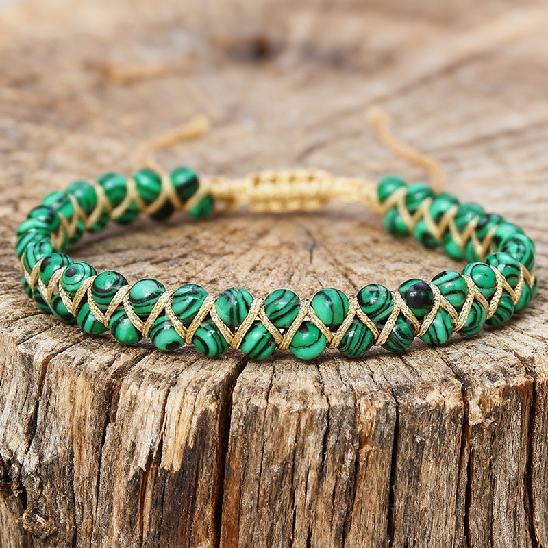 Handmade Malachite Bracelet