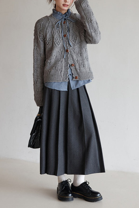 Crochet Knit Cardigan