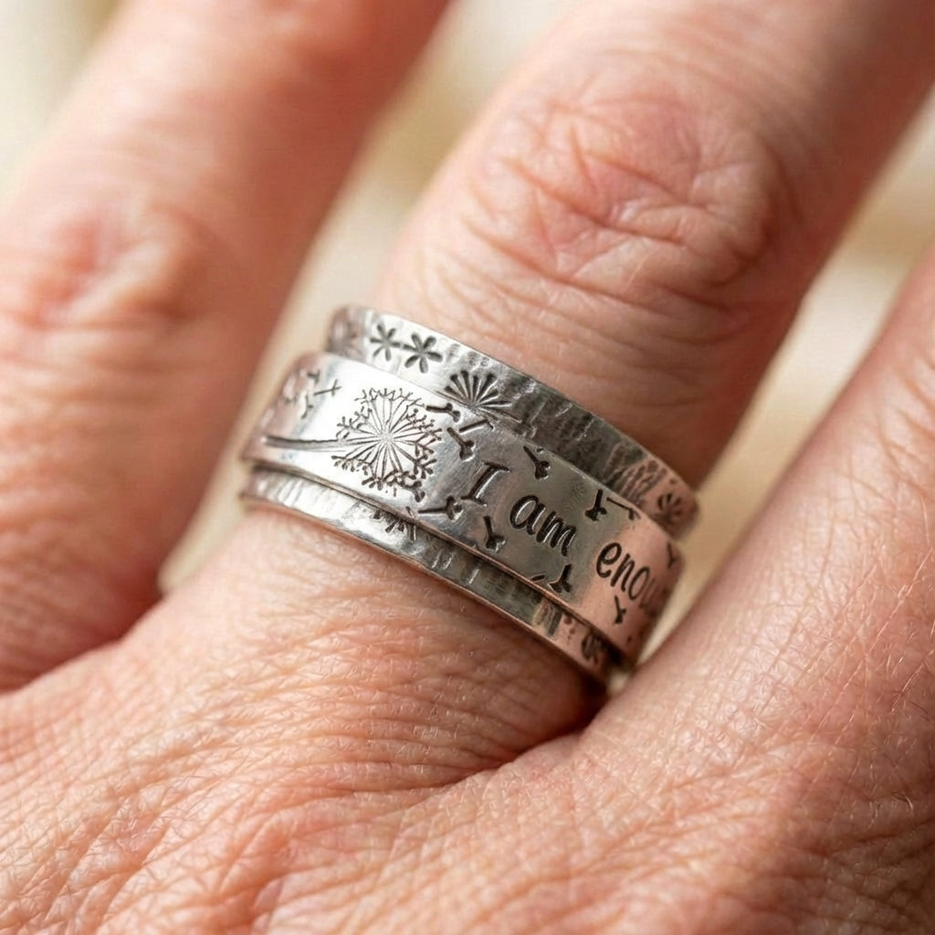 Meditation Dandelion Ring