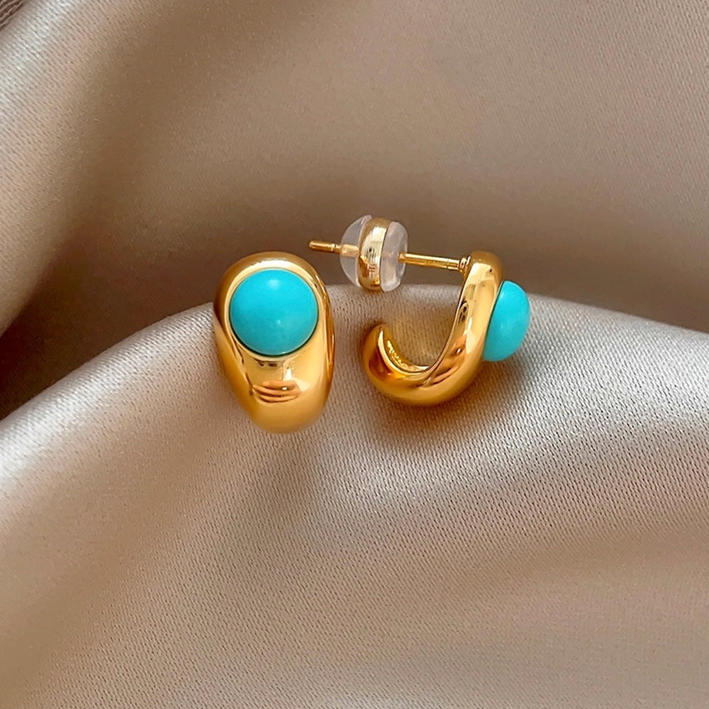 Elegant Turquoise Earrings