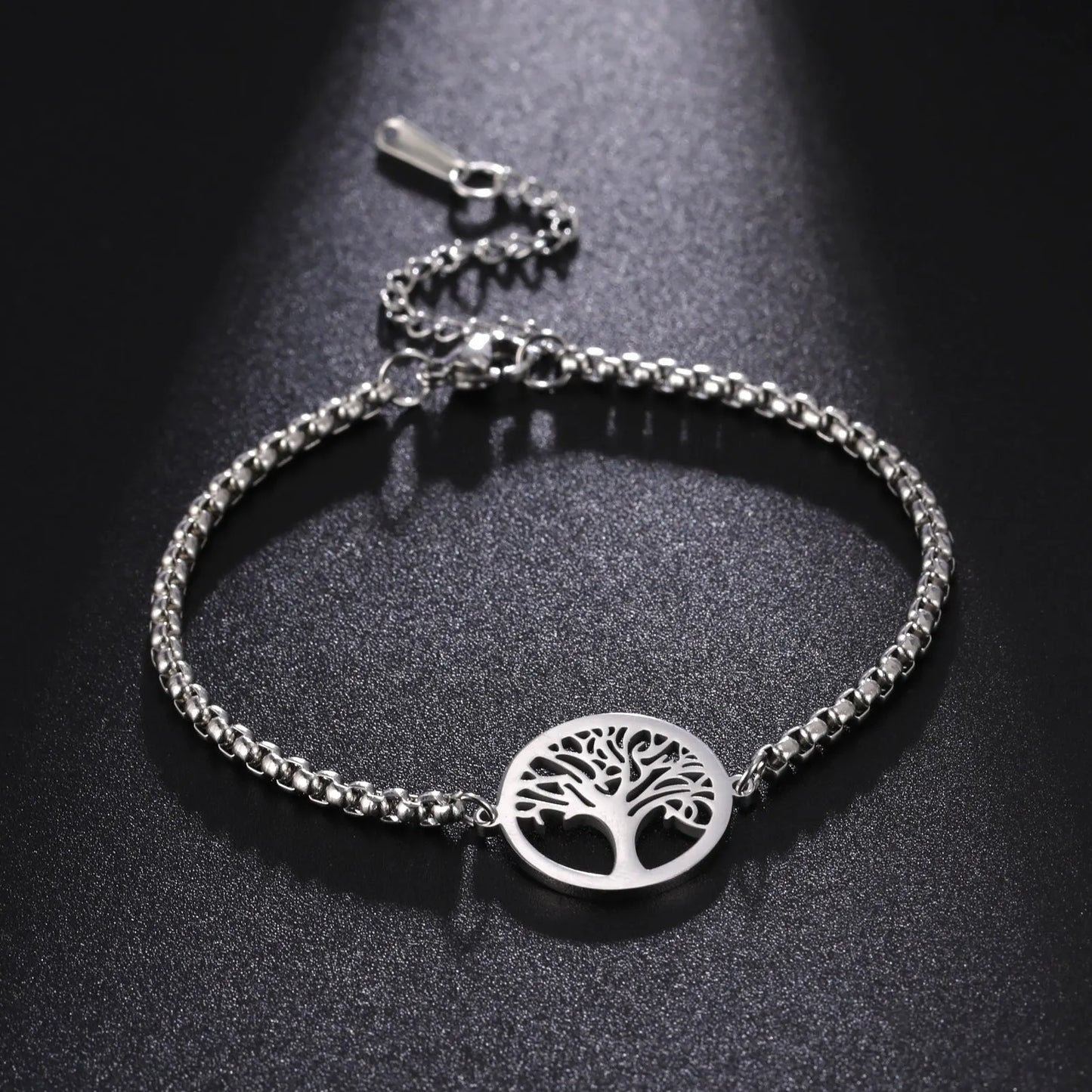 Silver Tree Of Life Bracelet