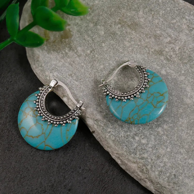 Natural Stone Earrings