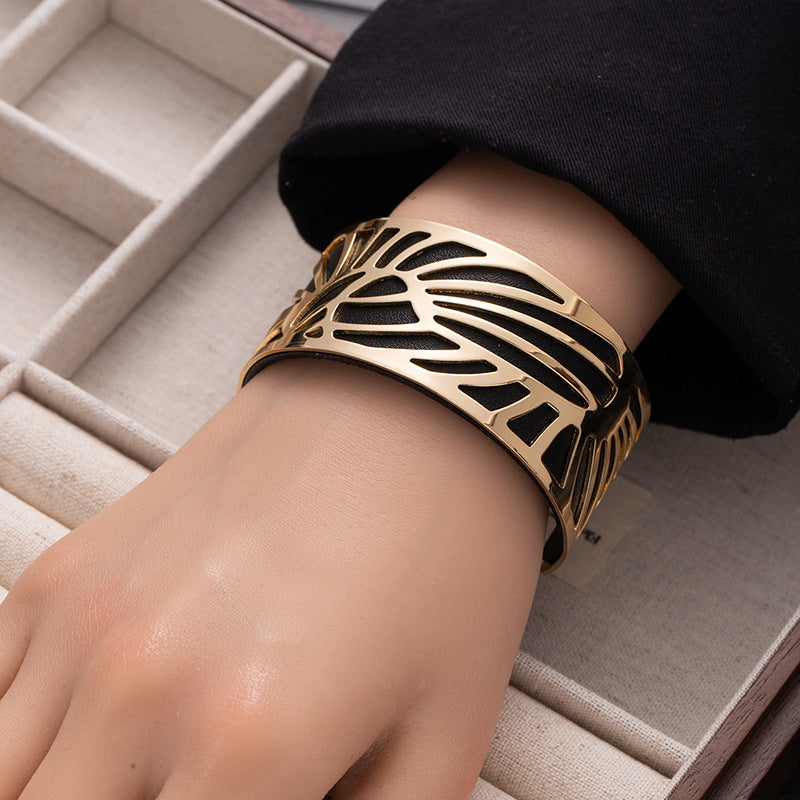 Statement Wing Bracelet