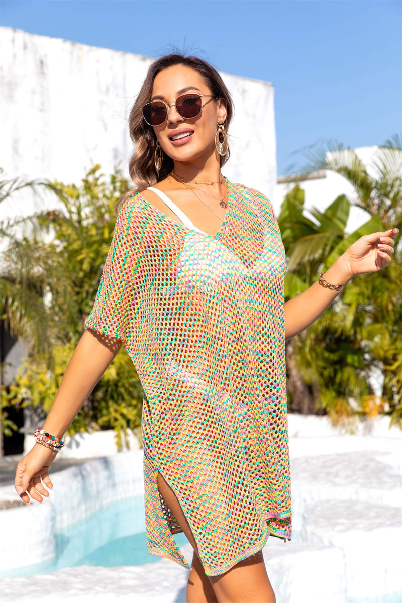 Under the Coastal Walk Crochet Knit Sweater