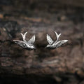 Silver Bird Earrings