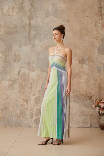 Luminaflaire™ Maxi Dress — Ignite Every Room With Hypnotic Shine and Unstoppable Confidence