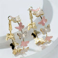 Vintage Butterflies Hoop
