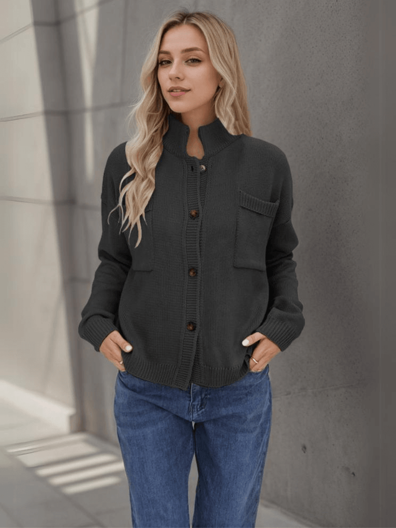 Vince Bust Pocketed Cardigan