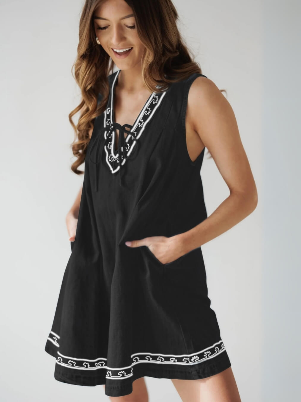 Beatrice Denim Mini Dress