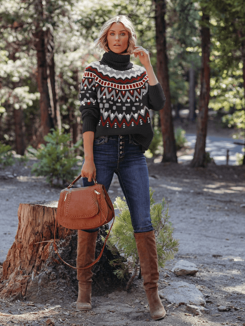 Fall Folks Pullover Sweater