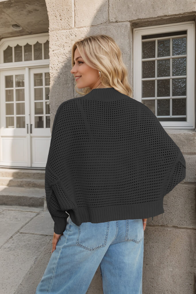 Lanelle Open Front Cardigan
