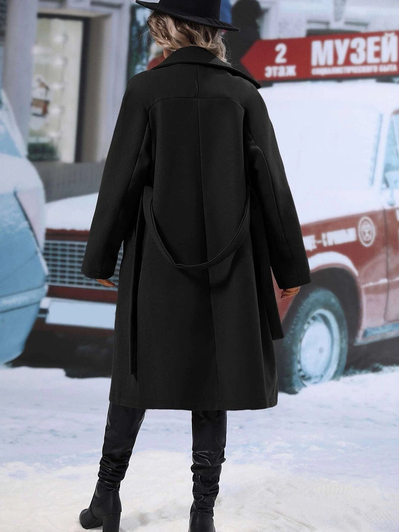 Stroll Along Pocketed Coat