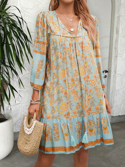 Dannie Mini Dress - Blue