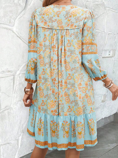 Dannie Mini Dress - Blue