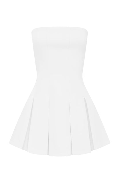Danna Mini Dress-ivory