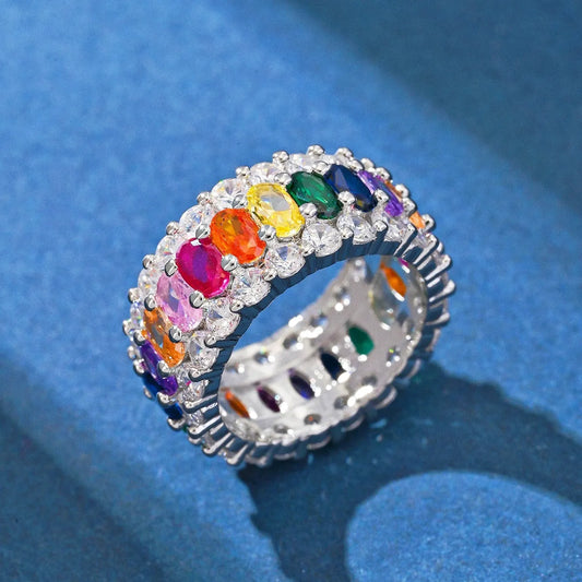 Colorful Rainbow Ring