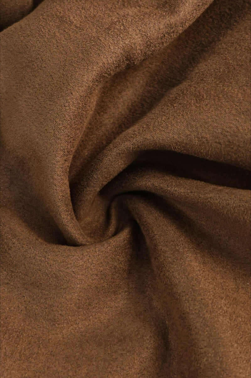 Brown Belted Long Coat