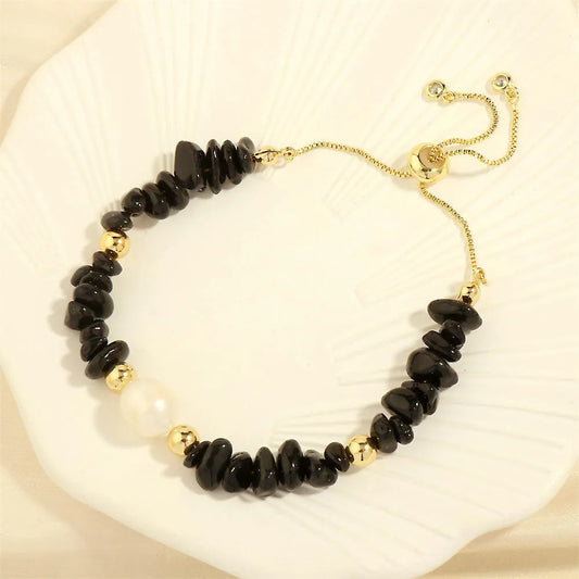 Elegant Black Onyx Bracelet
