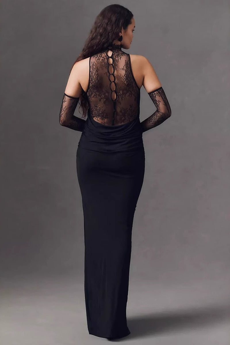 Cut Out Bodycon Maxi Dress