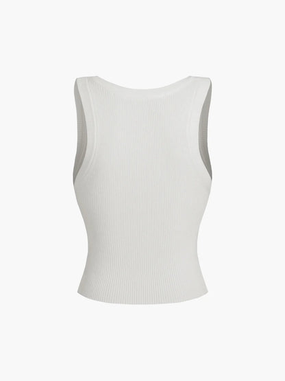 Ribbed Sweater Top