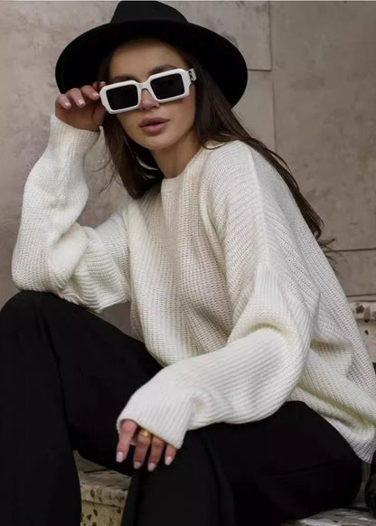 Effortlessly - Round Neck Loose Sweater