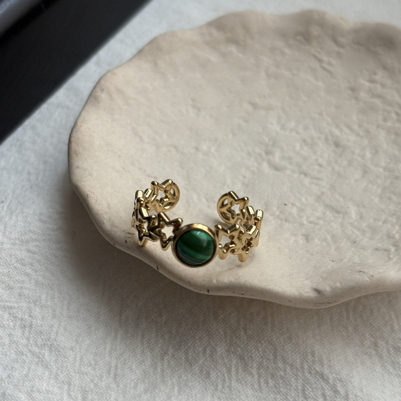 Vintage Malachite Ring