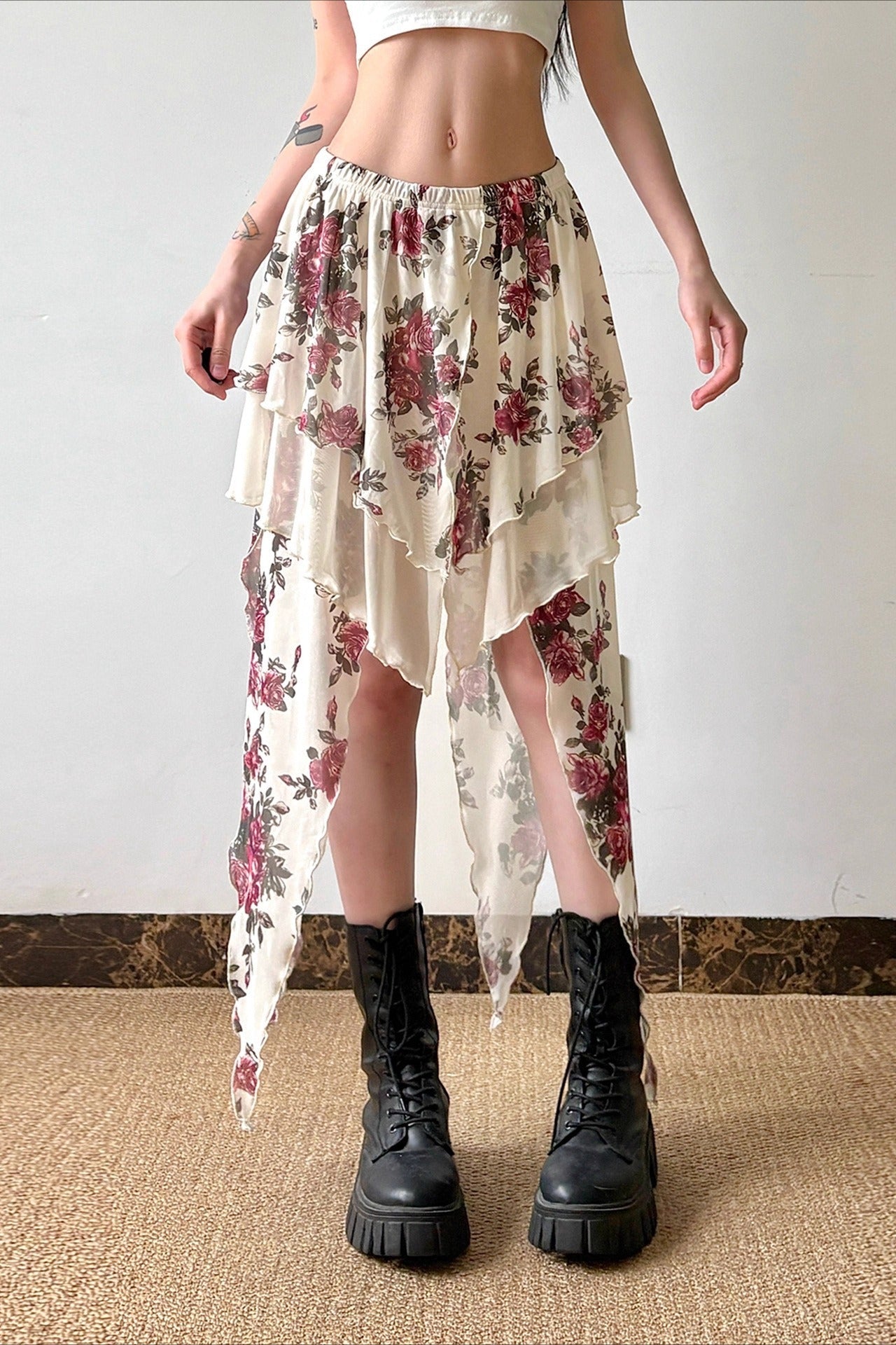 Asymmetrical Skirt