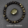 Golden Obsidian Beaded