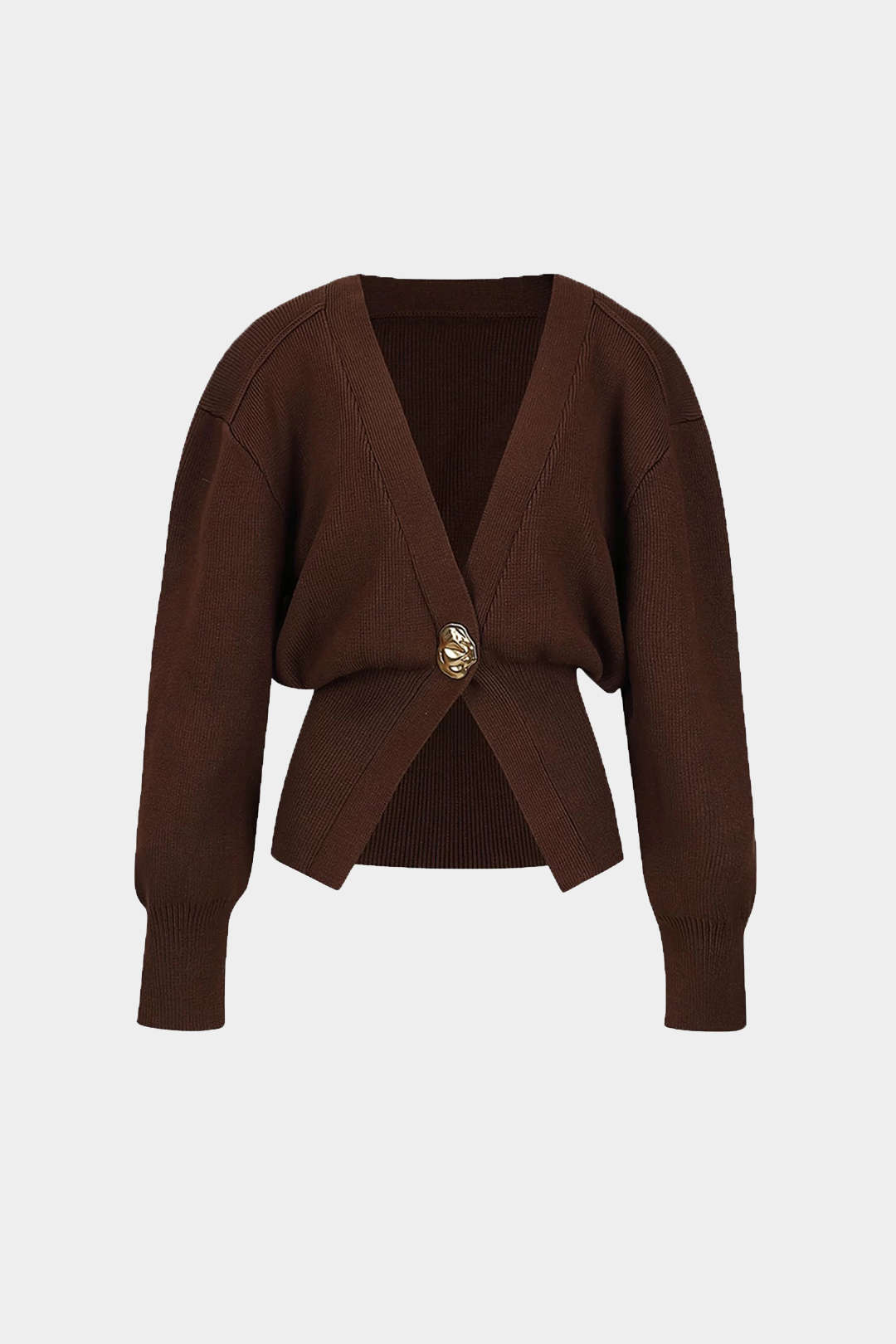 Classic Pullover Cardigan With V-neck