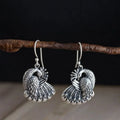 Vintage Peacock Earrings