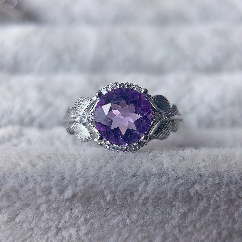 Elegant Amethyst Ring