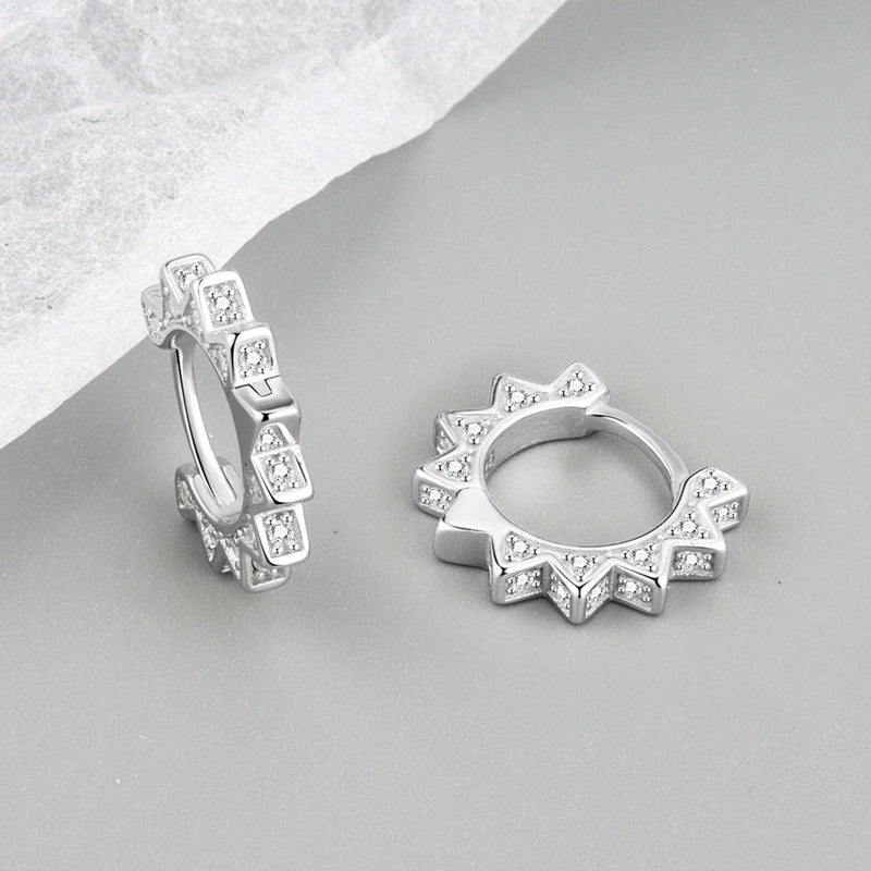 Classic Diamond Earrings