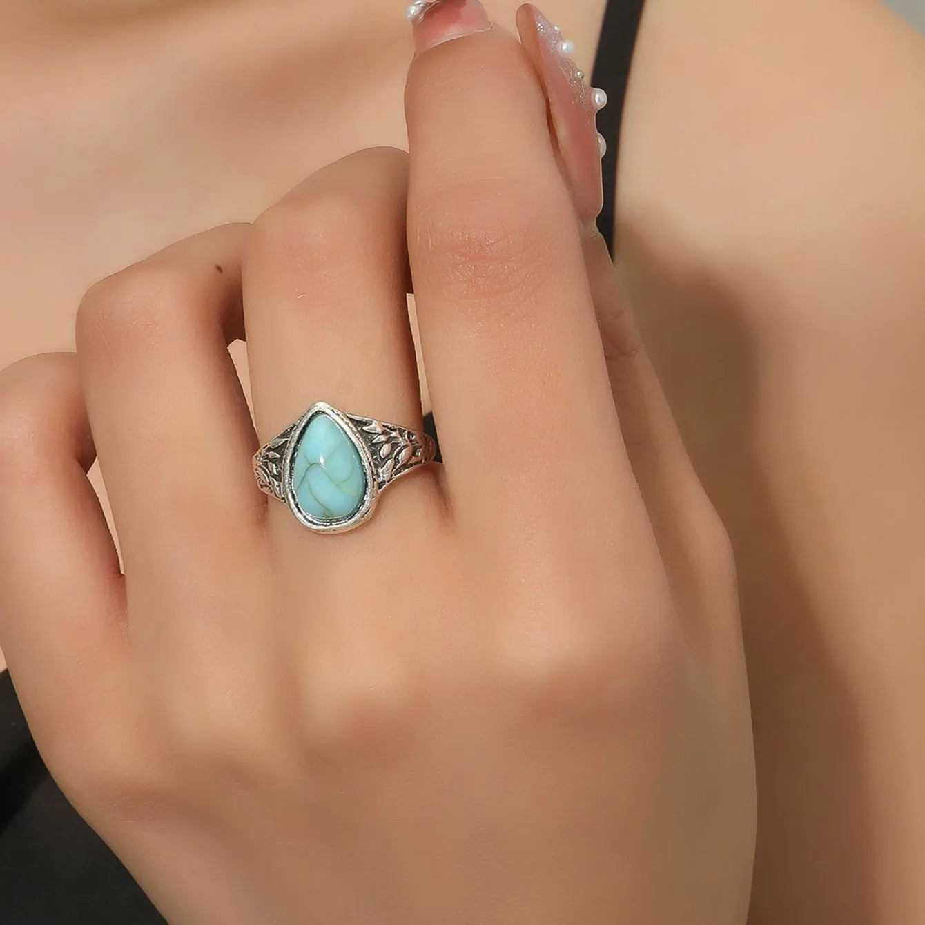 Vintage Larimar Ring