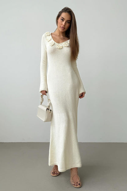 Long Sleeve Maxi Sweater Dress