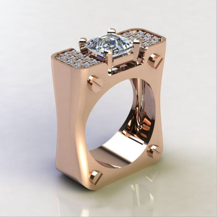 Statement Diamond Ring