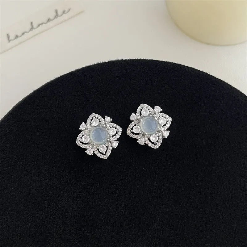 Elegant Moonstone Earrings