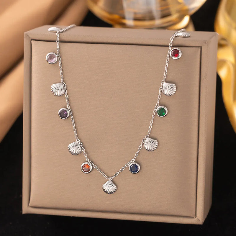 Elegant Shell Charm Necklace