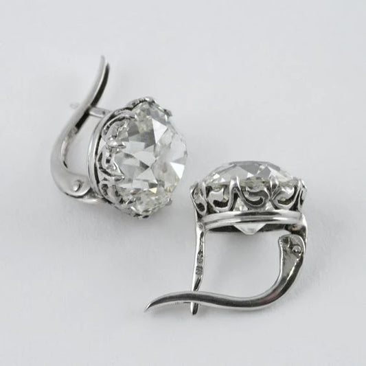 Zirconia Silver Earrings