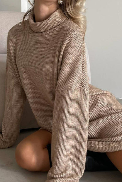 Knit Pullover Sweater Dress