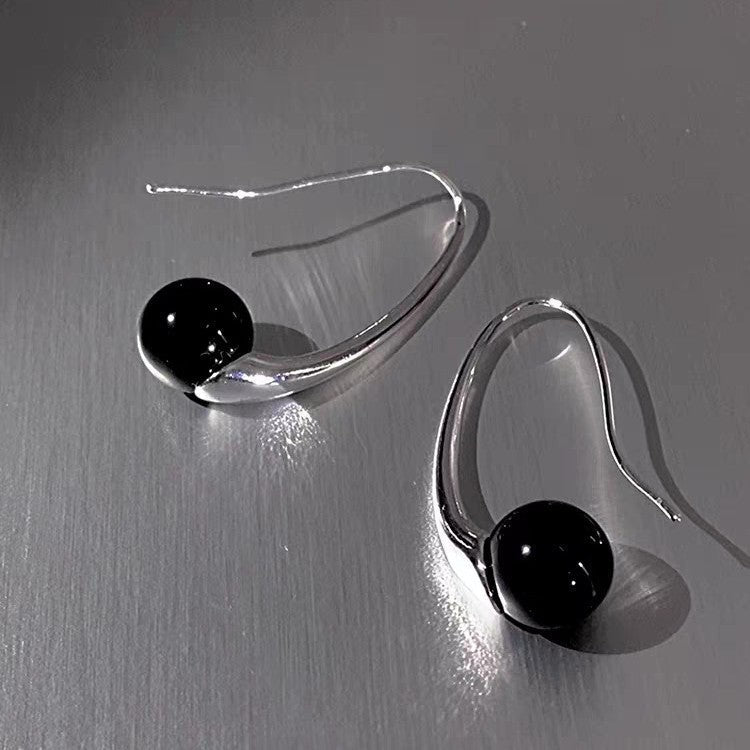 Classic Black Onyx Earrings