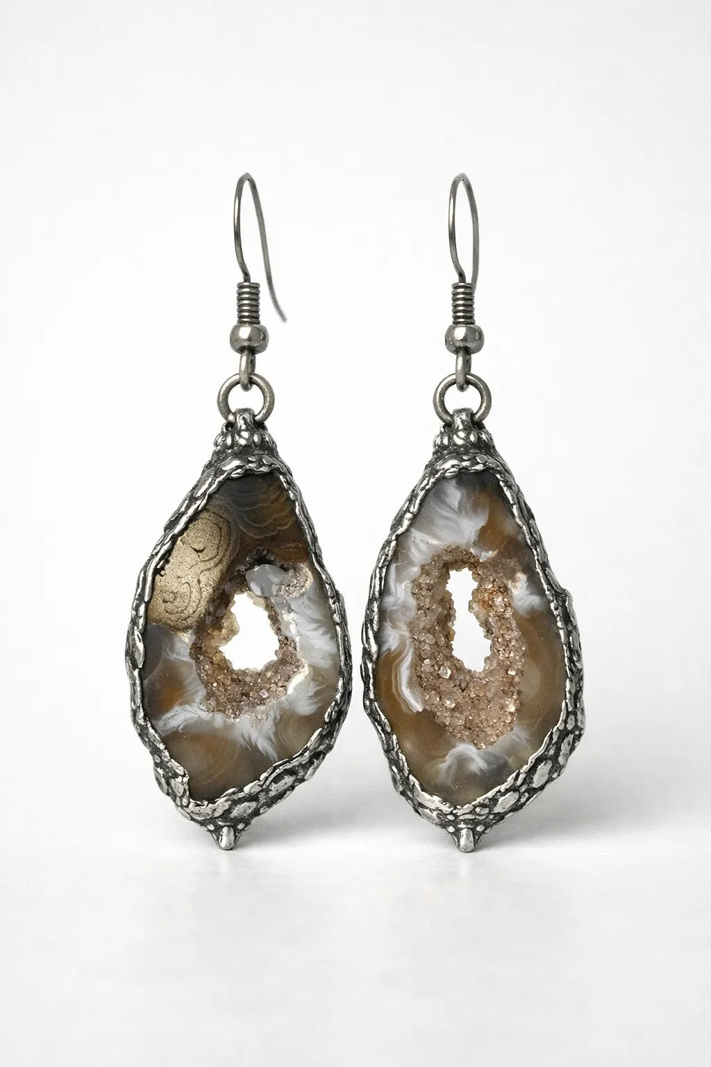 Elegant Agate Earrings