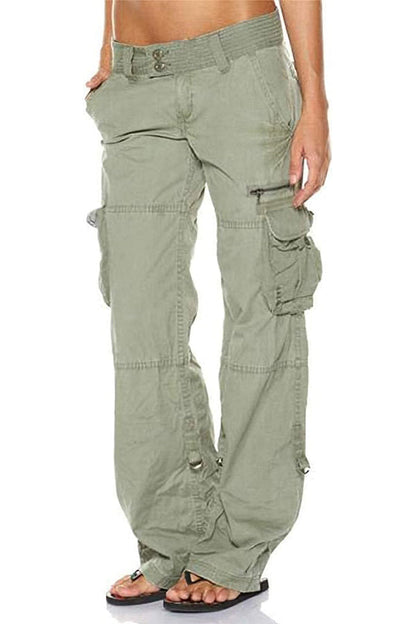 Tactical Active Loose Multi-pockets Cargo Pants