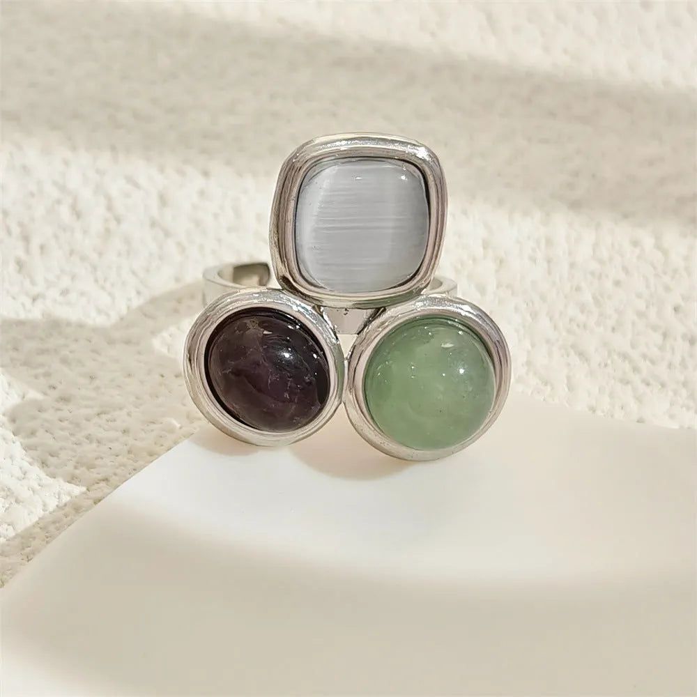 Statement Multi Stone Ring