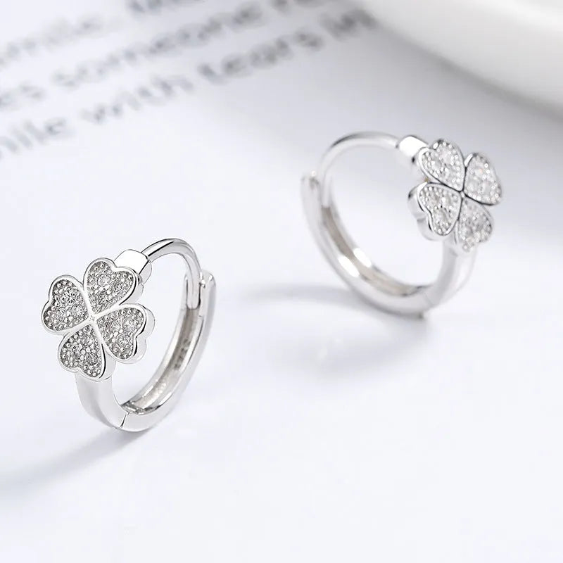 Elegant Clover Earrings