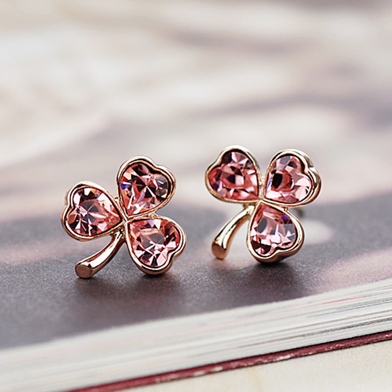 Elegant Rose Quartz Earrings